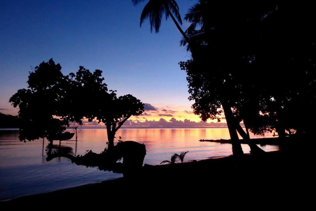 Raiatea, Opoa, Fare Reve, Bord De Mer Villa Exteriör bild