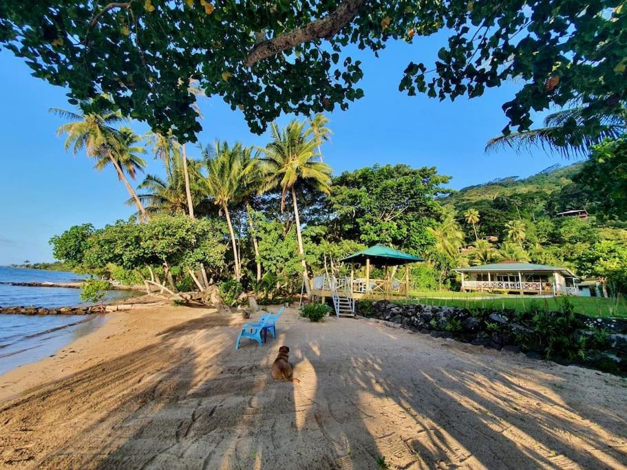 Raiatea, Opoa, Fare Reve, Bord De Mer Villa Exteriör bild