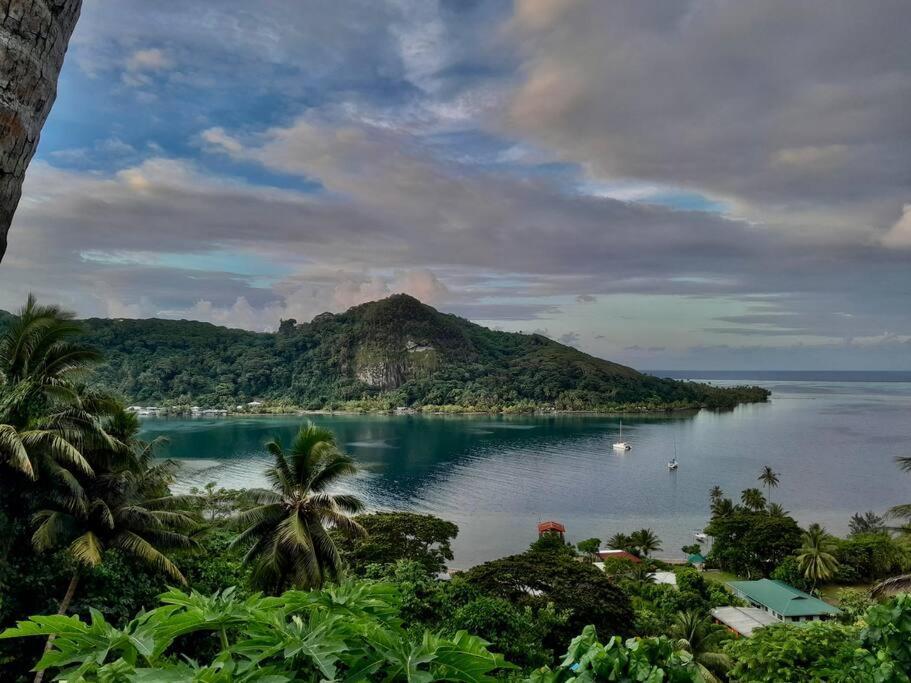 Raiatea, Opoa, Fare Reve, Bord De Mer Villa Exteriör bild