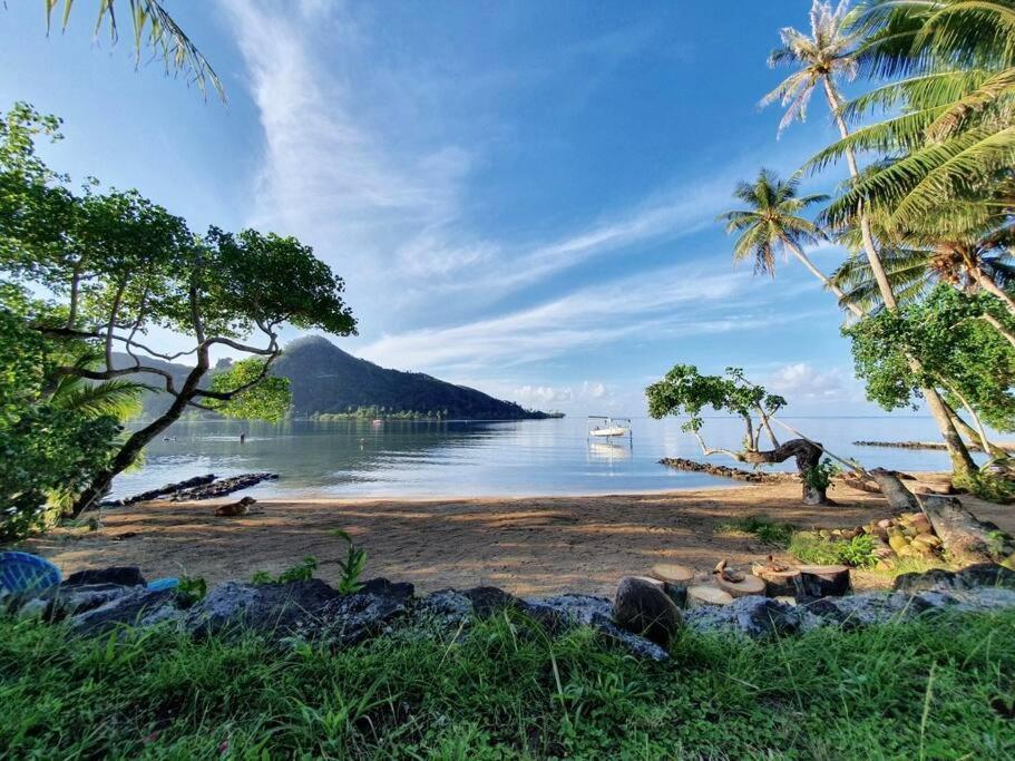 Raiatea, Opoa, Fare Reve, Bord De Mer Villa Exteriör bild