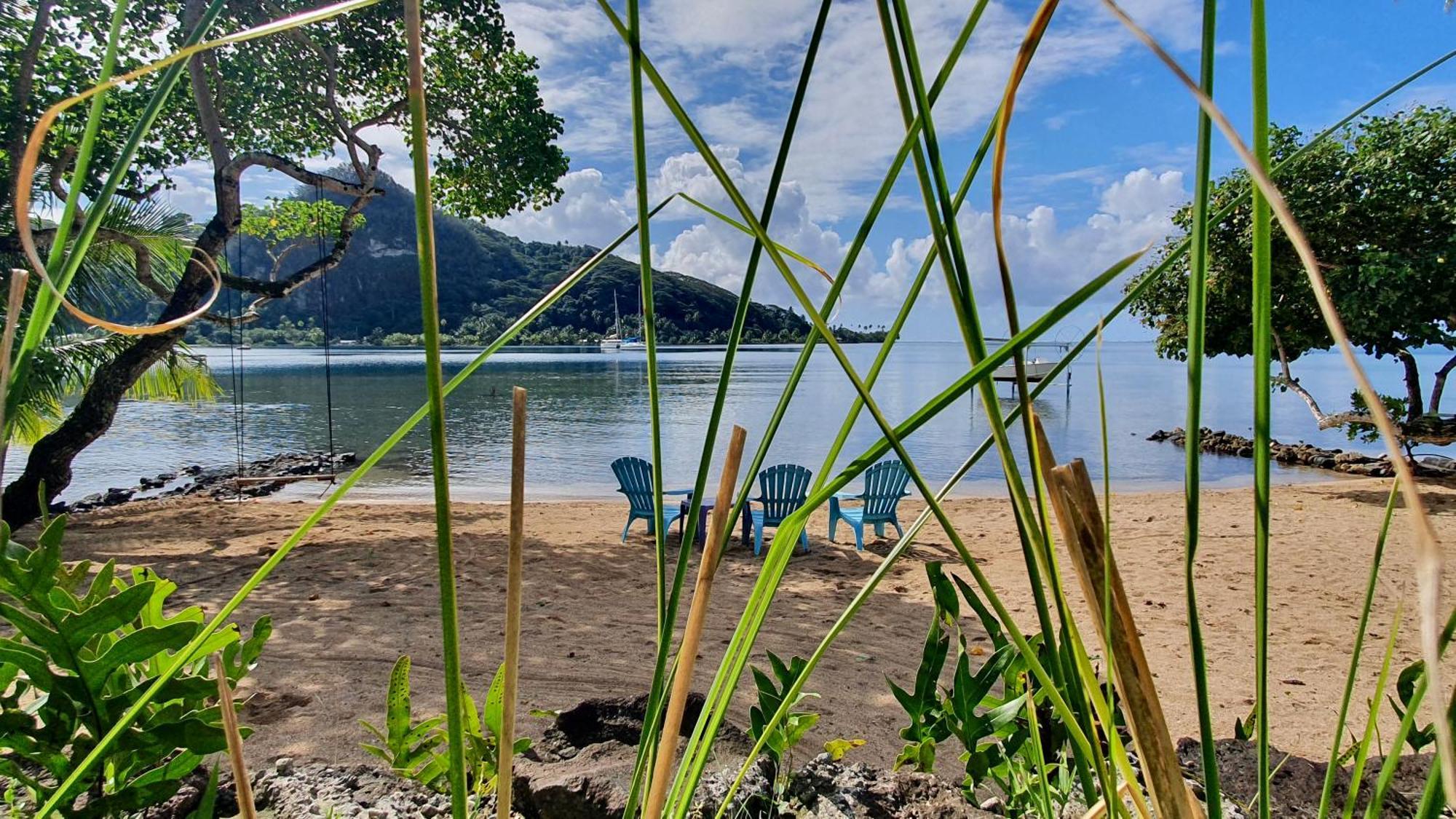 Raiatea, Opoa, Fare Reve, Bord De Mer Villa Exteriör bild